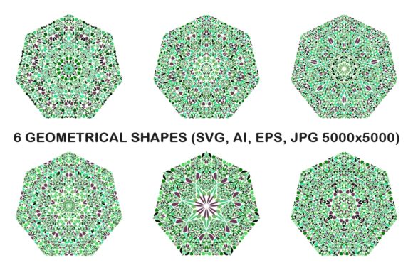 6 Floral Heptagon Logo Templates: A Versatile Design Solution