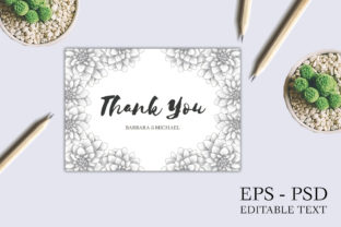Enhancing Your Wedding Gratitude with the Dahlia Sketch Floral Thank You Card