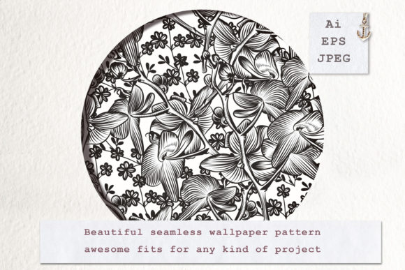 Floral Mood: Elegant Seamless Vector Pattern