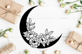 Floral Moon Design: Creative Uses & File Guide