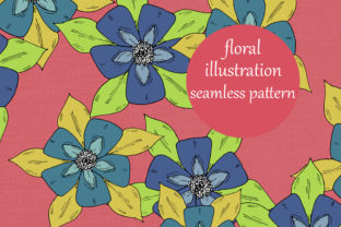 Hand Drawn Detailed Floral Pattern: A Versatile Design Element