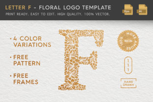 Letter F - Floral Logo Template: A Strategic Branding Solution