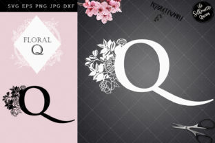 Q - Floral Letter Design: Maximizing Versatility Across Formats