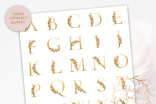 Strategic Use of Floral Alphabet Number Clipart Set 2 for Enhanced Creativity and Branding